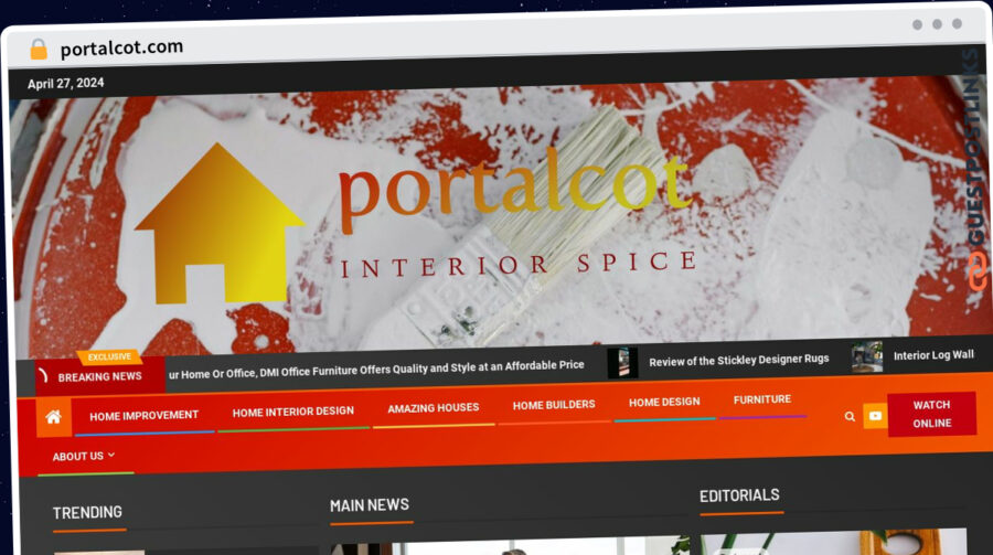 Publish Guest Post on portalcot.com