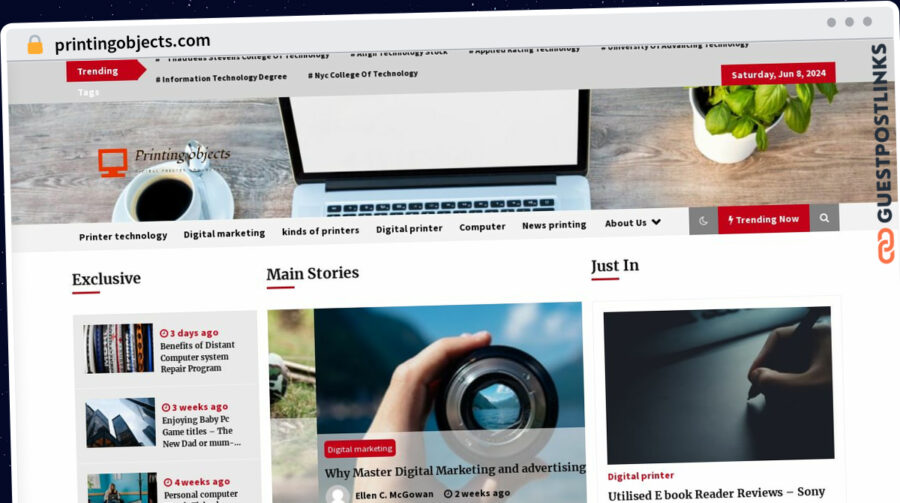 Publish Guest Post on printingobjects.com