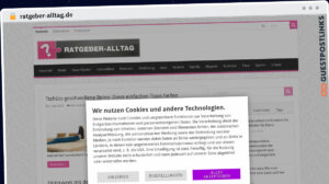 Publish Guest Post on ratgeber-alltag.de