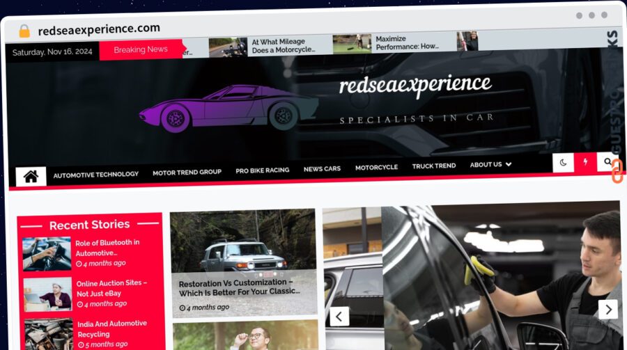 Publish Guest Post on redseaexperience.com
