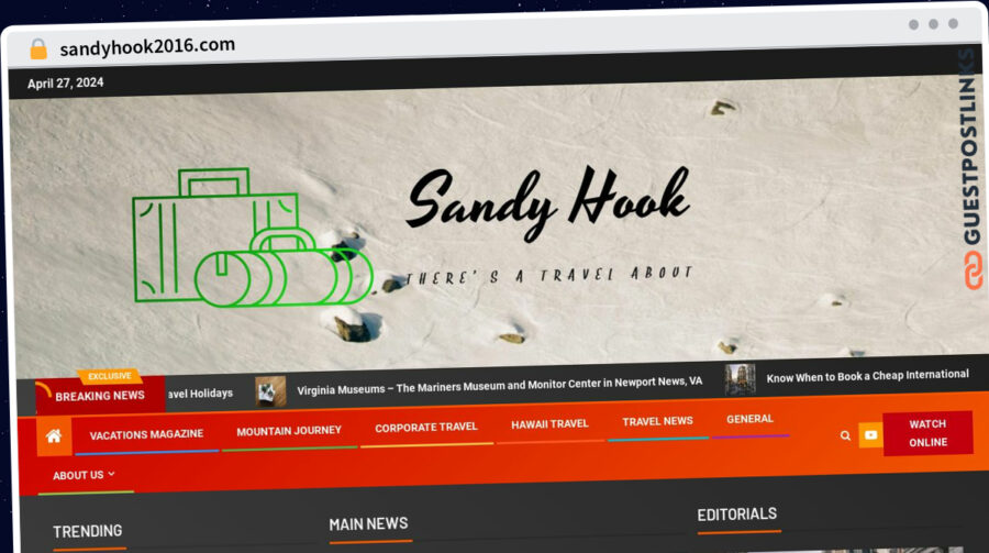 Publish Guest Post on sandyhook2016.com