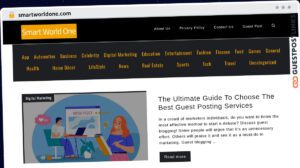 Publish Guest Post on smartworldone.com