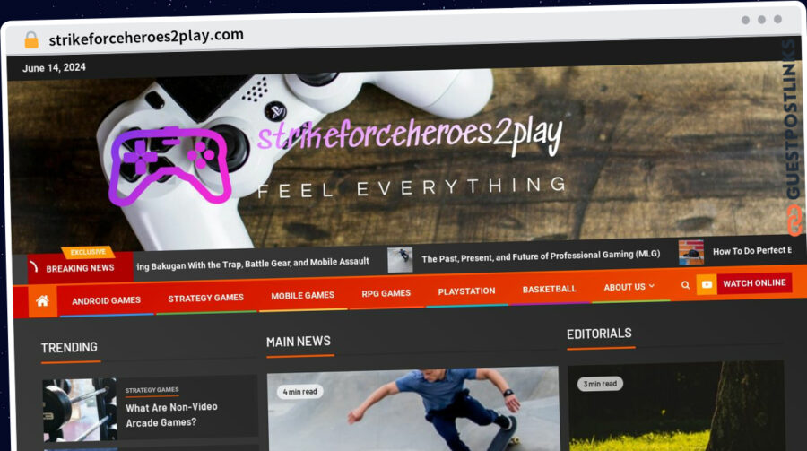 Publish Guest Post on strikeforceheroes2play.com