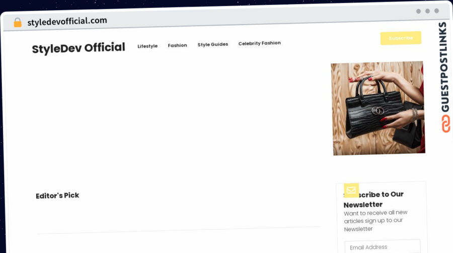 Publish Guest Post on styledevofficial.com