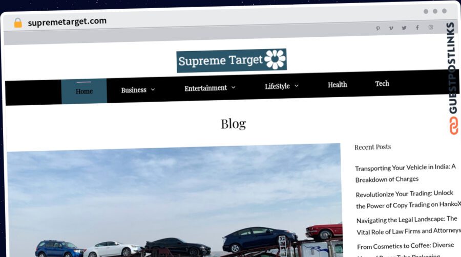 Publish Guest Post on supremetarget.com