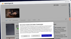Publish Guest Post on tablethype.de
