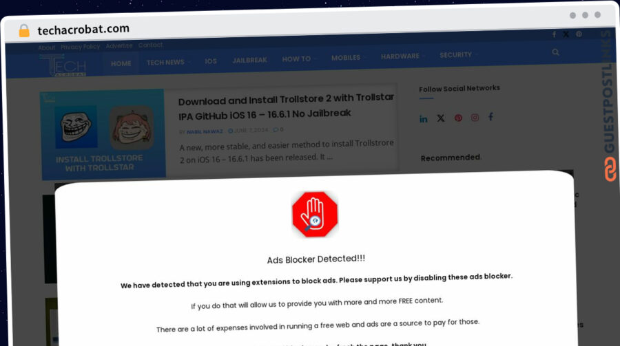 Publish Guest Post on techacrobat.com