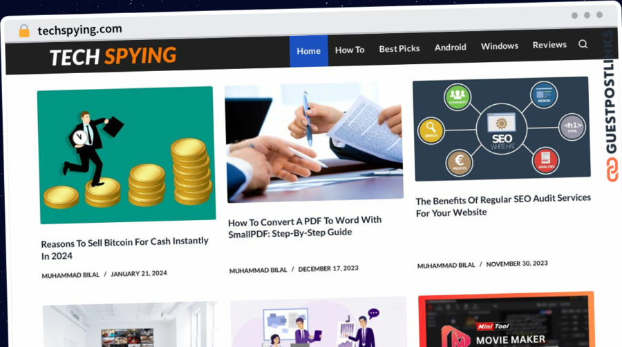 Publish Guest Post on techspying.com