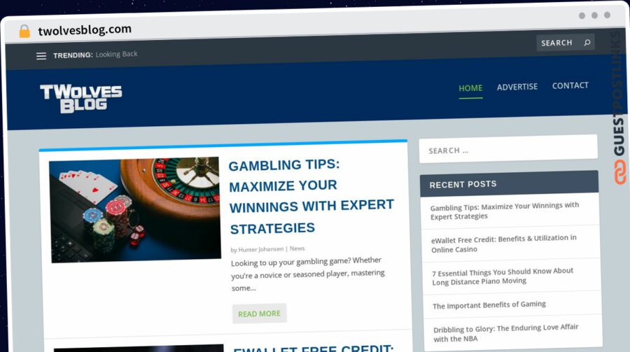 Publish Guest Post on twolvesblog.com