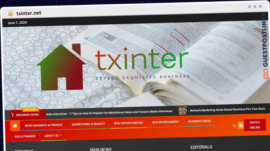 Publish Guest Post on txinter.net