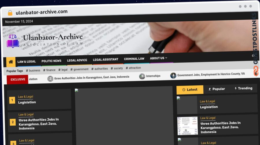 Publish Guest Post on ulanbator-archive.com