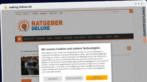 Publish Guest Post on weblog-deluxe.de