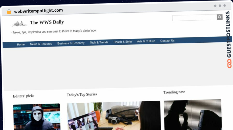 Publish Guest Post on webwriterspotlight.com