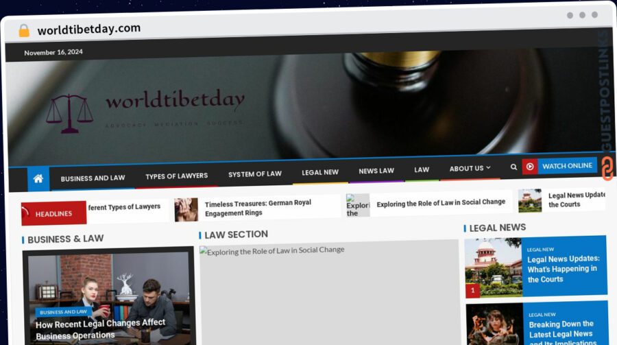 Publish Guest Post on worldtibetday.com