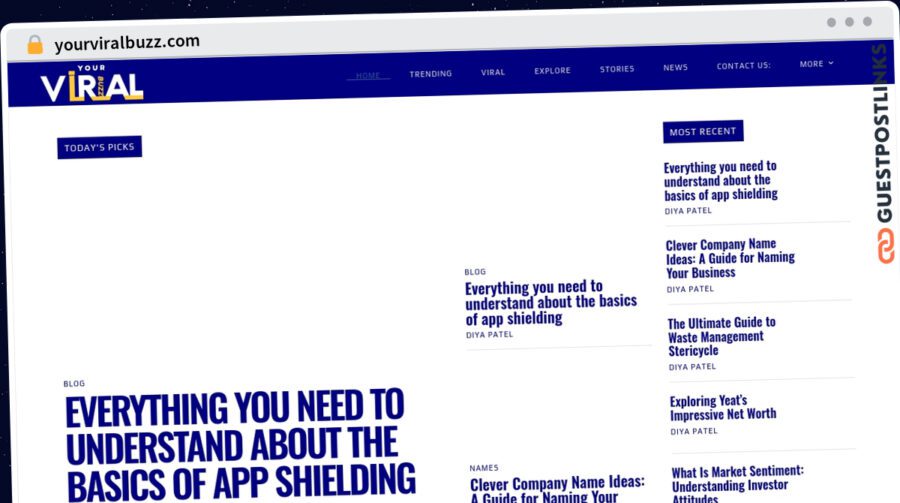 Publish Guest Post on yourviralbuzz.com