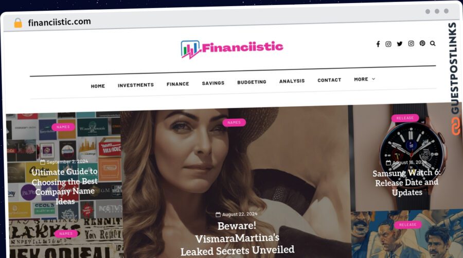 Publish Guest Post on financiistic.com