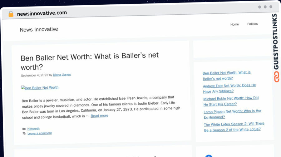 Publish Guest Post on newsinnovative.com