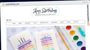 Publish Guest Post on anybirthday.com