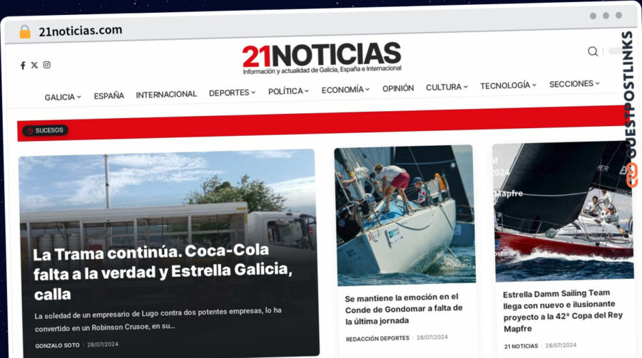 Publish Guest Post on 21noticias.com
