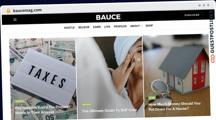 Publish Guest Post on baucemag.com