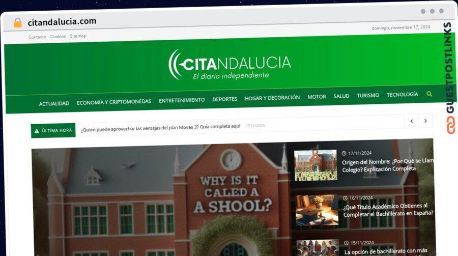 Publish Guest Post on citandalucia.com