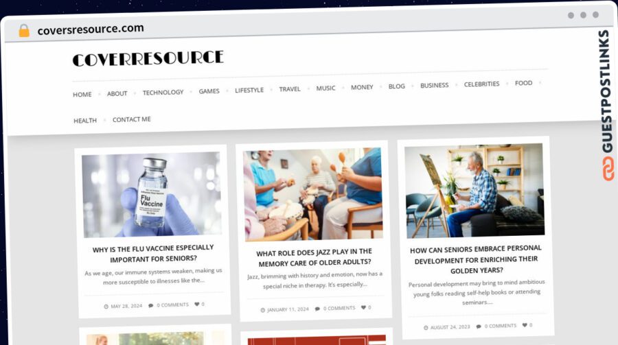 Publish Guest Post on coversresource.com