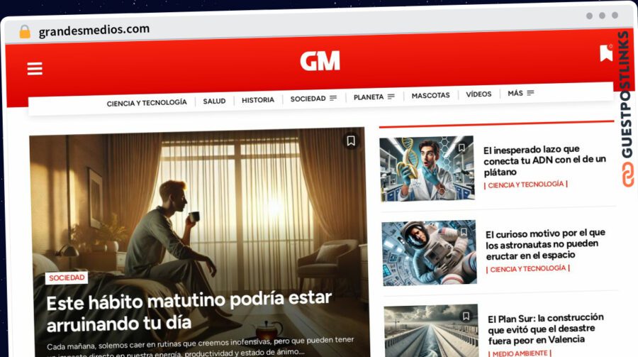 Publish Guest Post on grandesmedios.com
