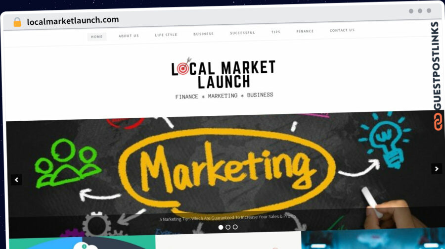 Publish Guest Post on localmarketlaunch.com