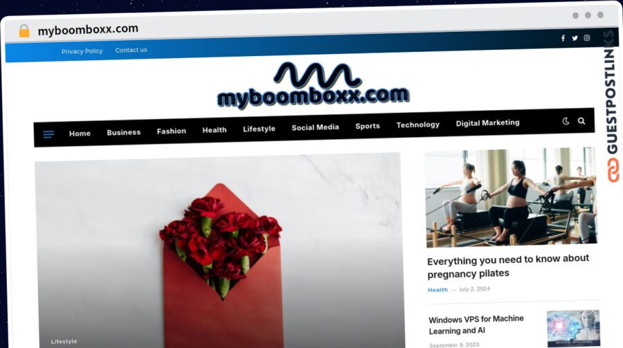 Publish Guest Post on myboomboxx.com
