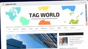 Publish Guest Post on tagworld.com