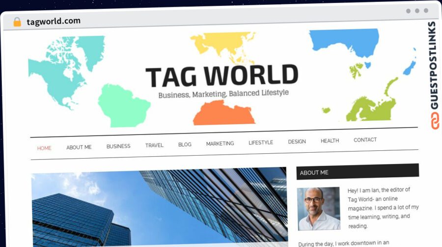 Publish Guest Post on tagworld.com