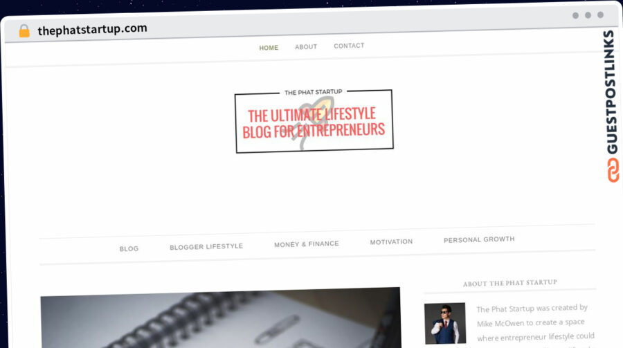 Publish Guest Post on thephatstartup.com