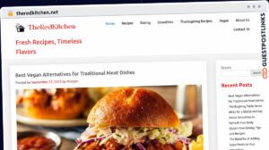 Publish Guest Post on theredkitchen.net