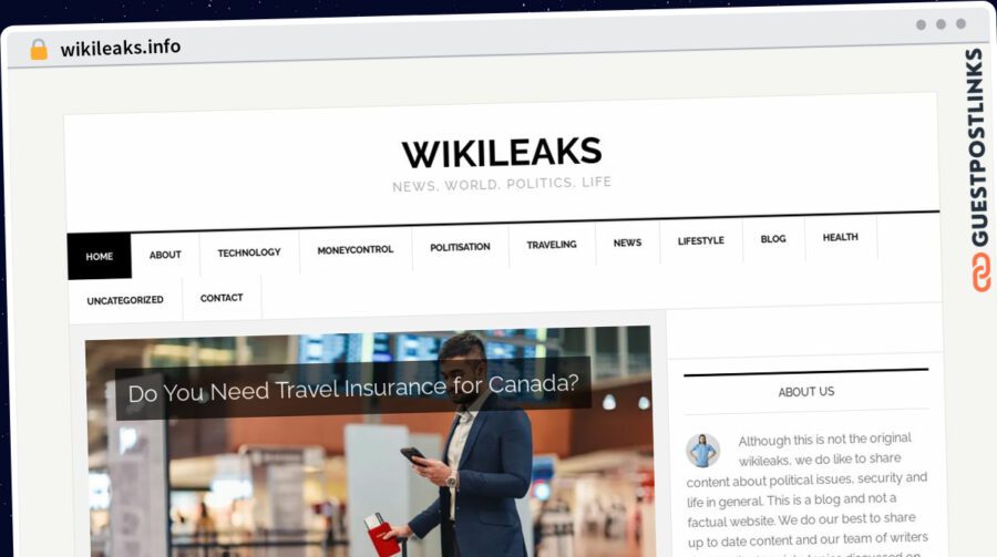 Publish Guest Post on wikileaks.info