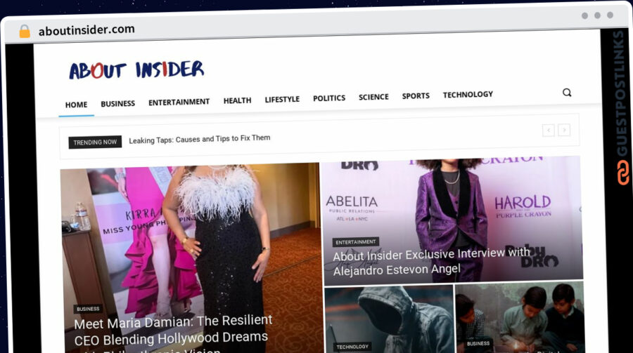 Publish Guest Post on aboutinsider.com