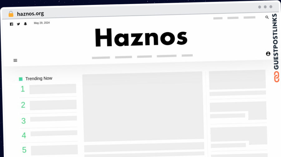 Publish Guest Post on haznos.org