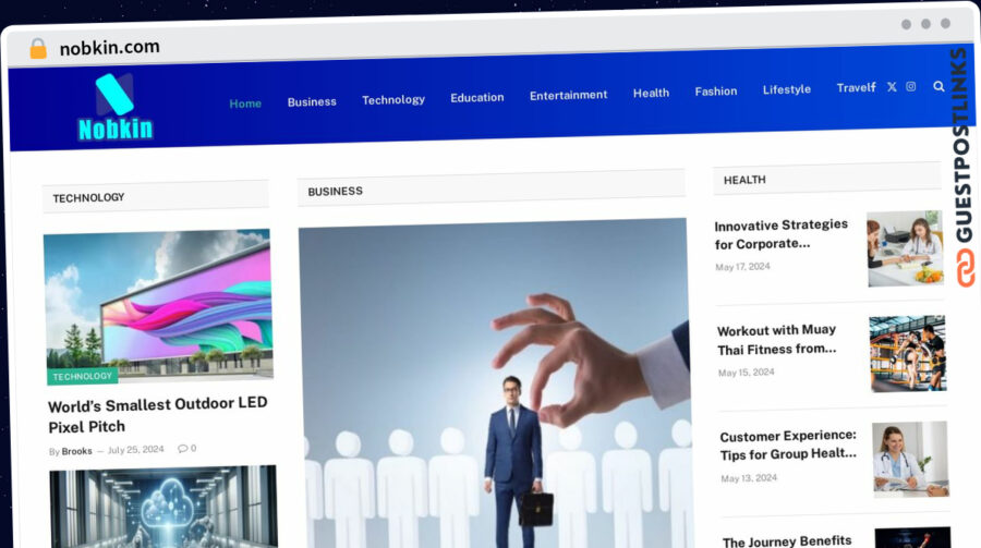 Publish Guest Post on nobkin.com