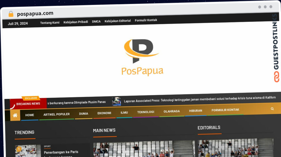 Publish Guest Post on pospapua.com