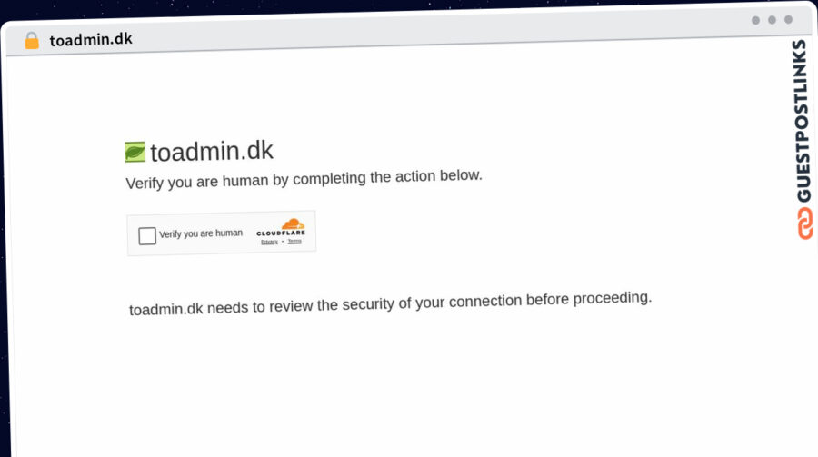Publish Guest Post on toadmin.dk