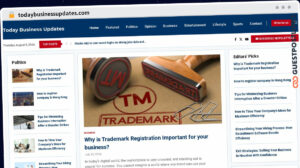 Publish Guest Post on todaybusinessupdates.com