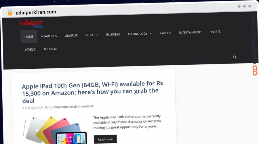 Publish Guest Post on udaipurkiran.com