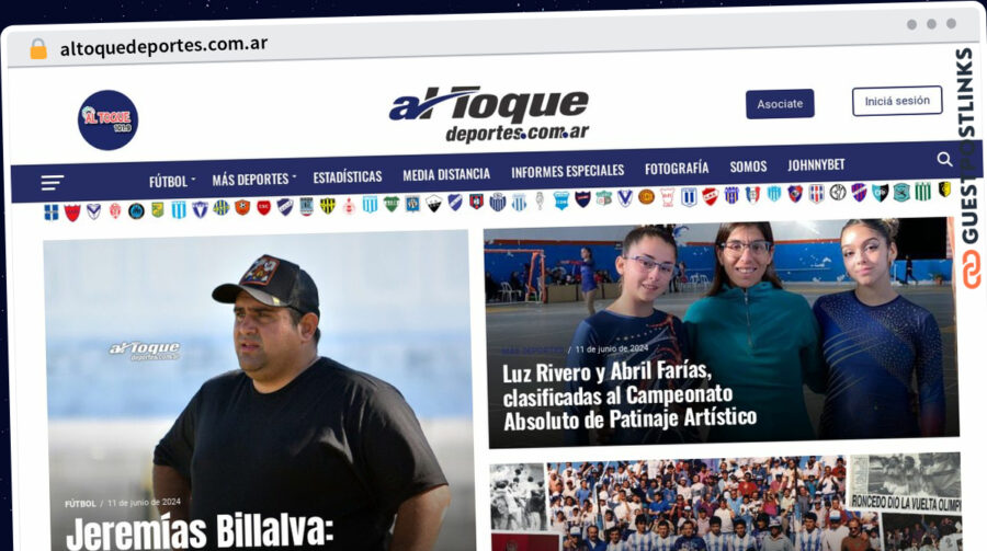 Publish Guest Post on altoquedeportes.com.ar