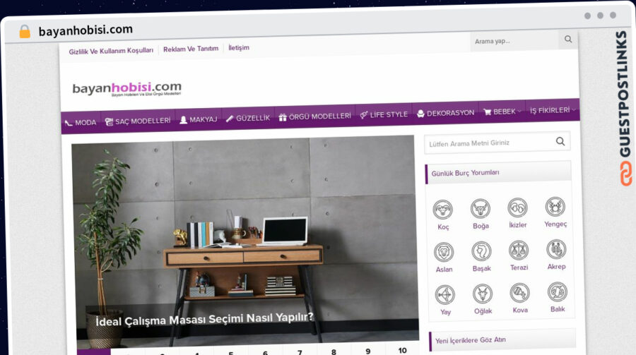 Publish Guest Post on bayanhobisi.com