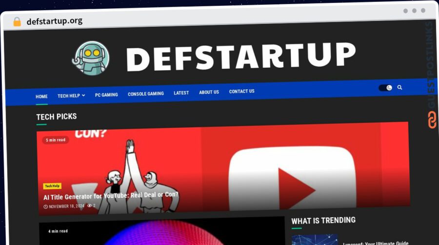 Publish Guest Post on defstartup.org