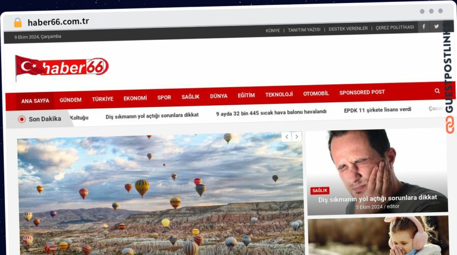 Publish Guest Post on haber66.com.tr