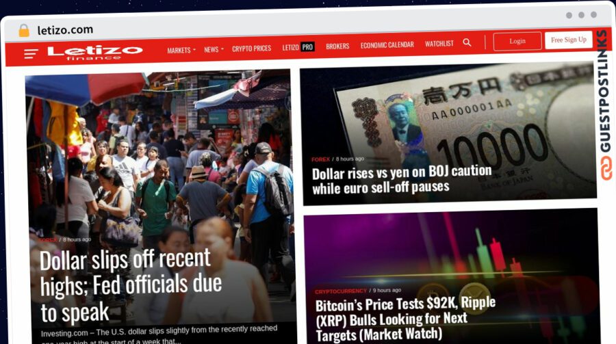 Publish Guest Post on letizo.com