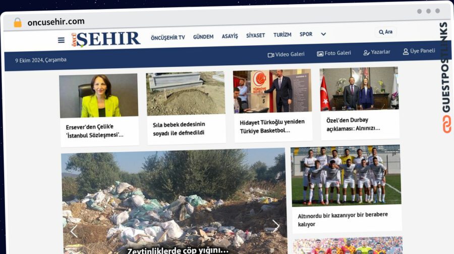 Publish Guest Post on oncusehir.com