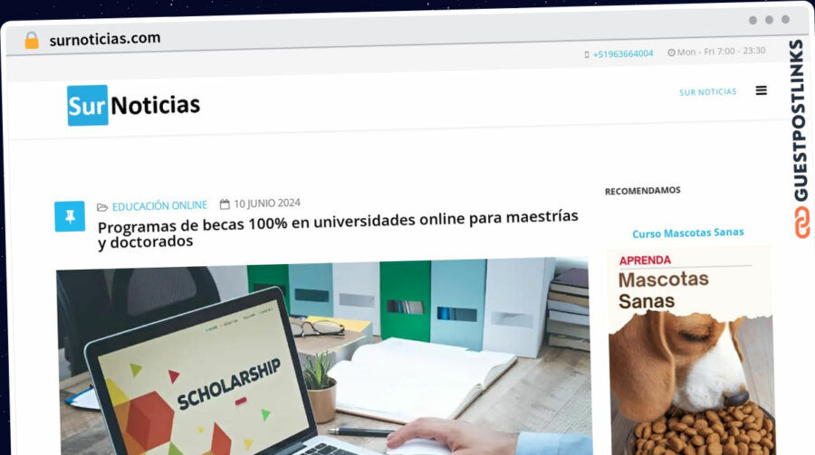 Publish Guest Post on surnoticias.com