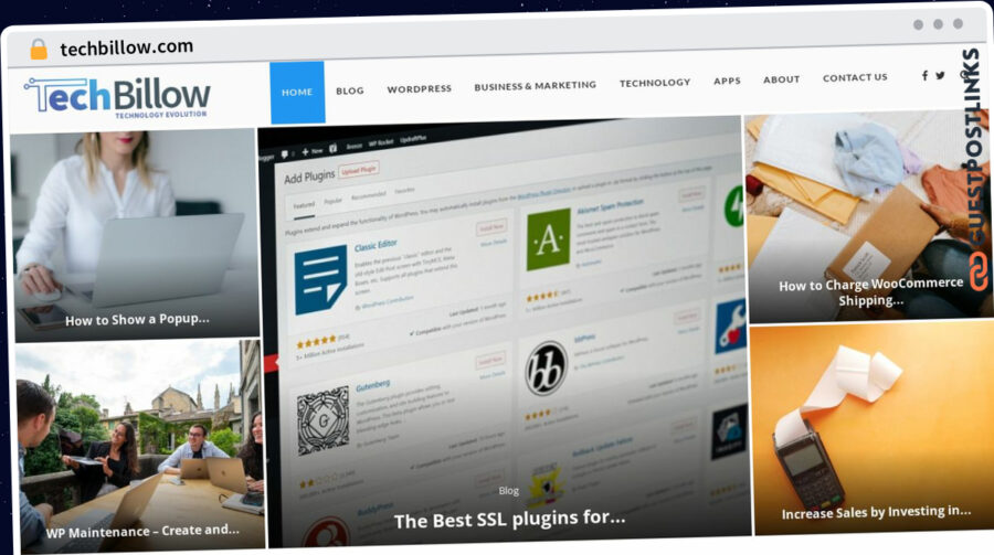 Publish Guest Post on techbillow.com
