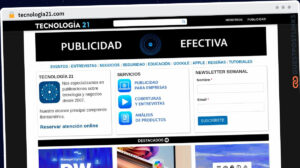 Publish Guest Post on tecnologia21.com
